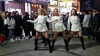 190224 댄스팀 #UA(다이아나_guest) 3 - No (CLC)  @홍대Busking[4k60f][직캠 shinlim]