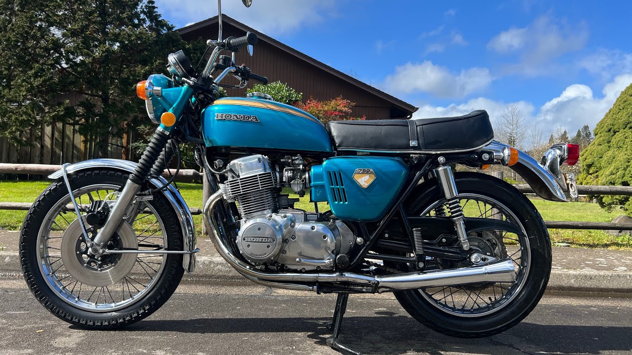 1972 Honda CB750 - YouTube