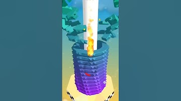 STACKBALL CRUSH 3D 1 - #stackball #shorts