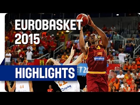 Netherlands v MKD - Group C - Game Highlights - EuroBasket 2015