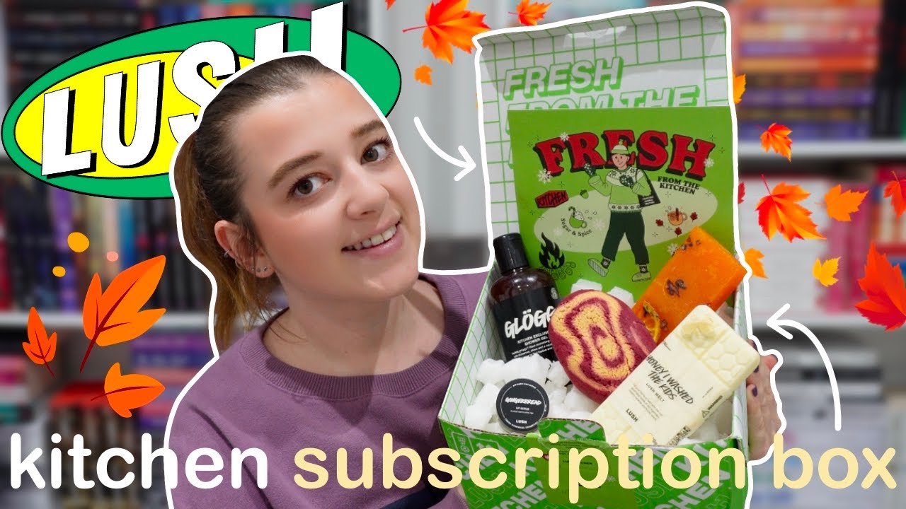 LUSH KITCHEN NOVEMBER SUBSCRIPTION BOX 🛁📦 | 2024 • Melody Collis