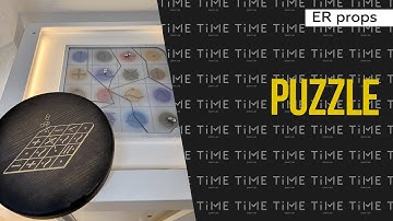 Puzzle. Escape room TEMPUS