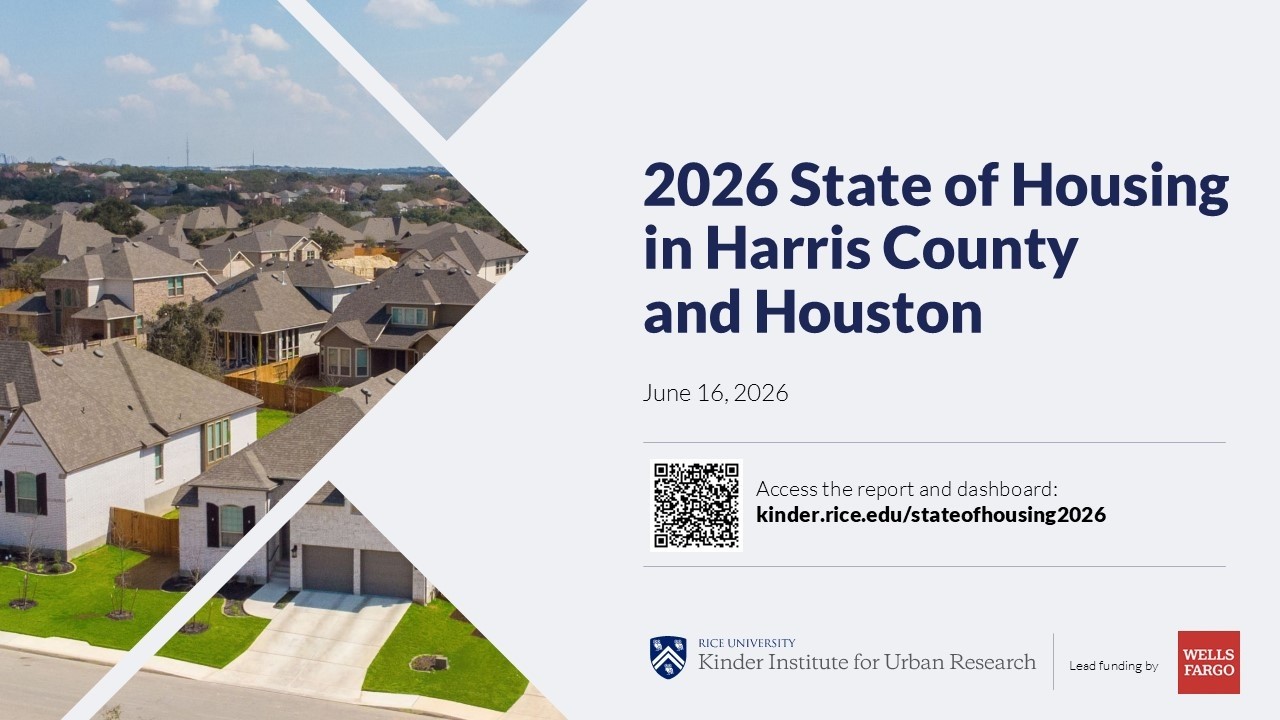 2026 State of Housing in Harris County and Houston