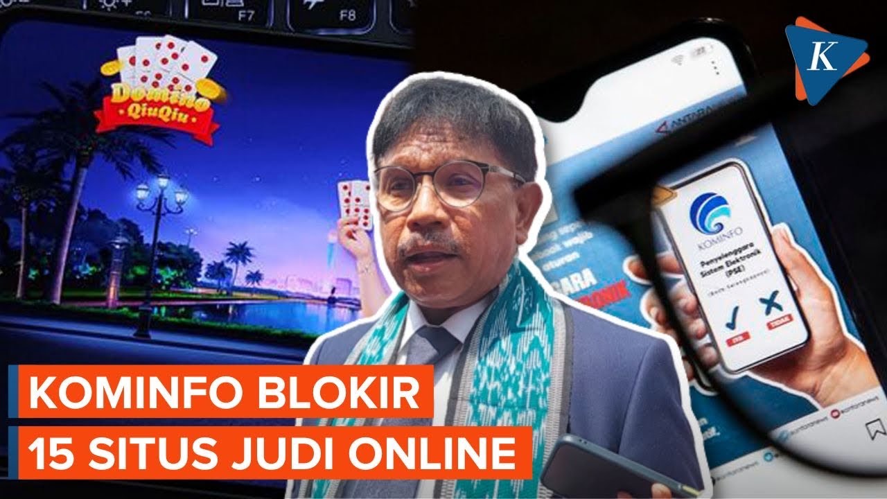 Cek Daftar 15 Situs Judi Online yang Diblokir Kominfo