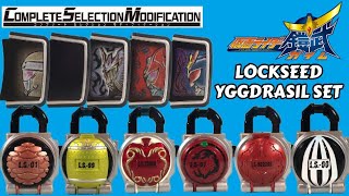 Complete Selection Modification Lockseed Yggdrasill Set Review - Kamen Rider Gaim