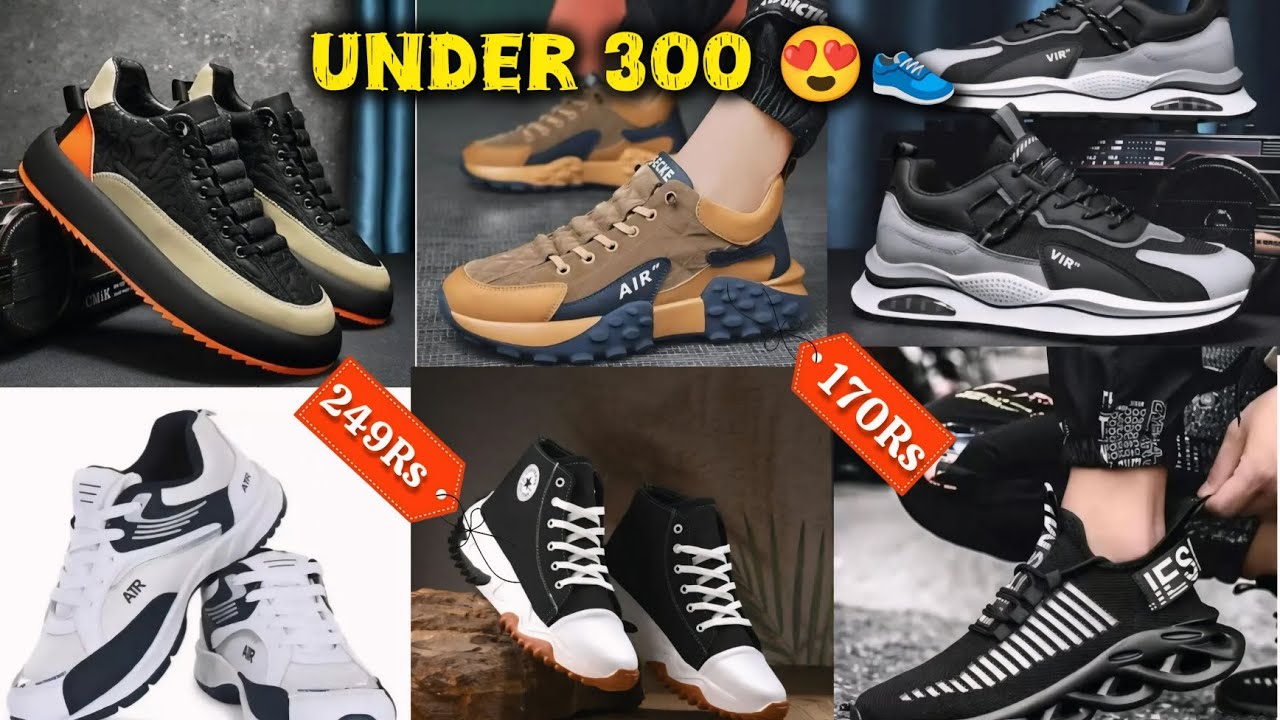 TOP 5 Shoes Under ₹300 | Best Shoes For Men | Cheap Price Shoes From Meesho | Under 300 With Adiba😍👟