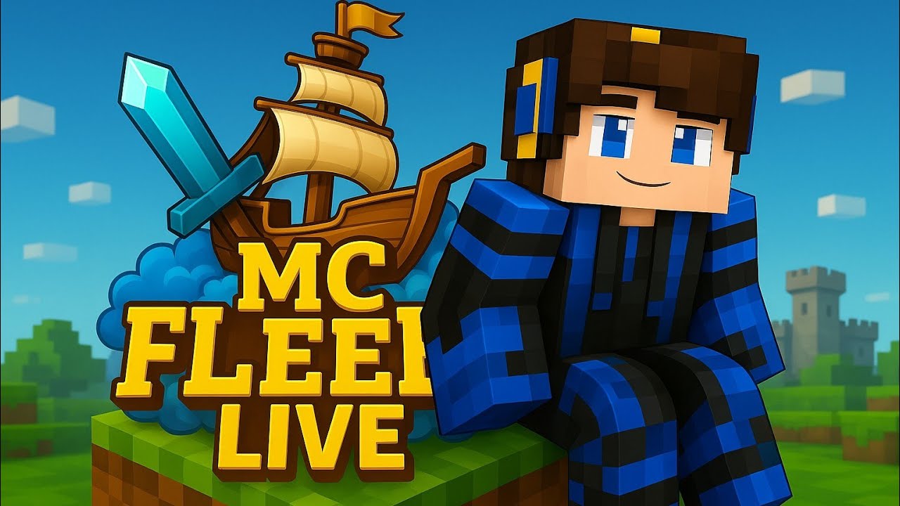 Day 9 :base review in mcfleet server 🔵🔵 || @gamerfleet 