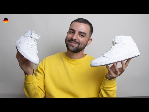 AIR JORDAN 1 MID - TRIPLE WHITE 