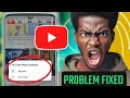 YouTube keeps stopping, YouTube keeps stopping problem MI, YouTube keeps stopping problem