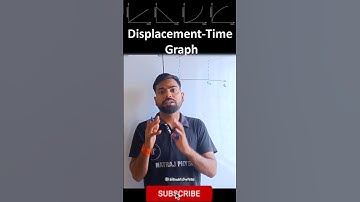 displacement VS time graph #shorts #physics #jee #neet