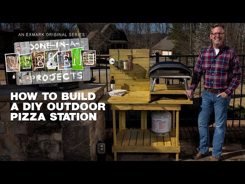 How to Build a DIY Outdoor Pizza Station [Exmark]