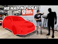 Surprising Random Subscriber with His DREAM CAR!