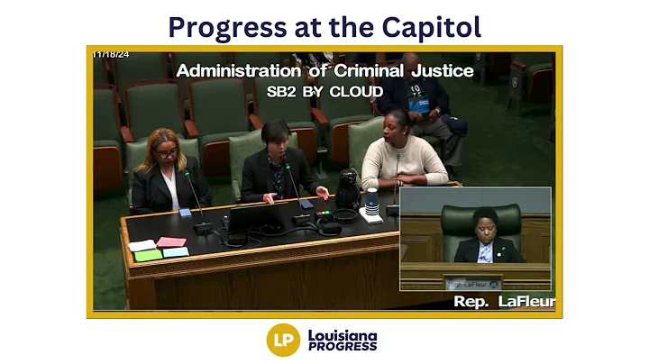 Merrilee Montgomery on SB2: House Criminal Justice Committee