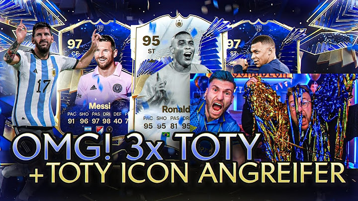 OMG!! 3x TOTY + TOTY ICON Angreifer GEZOGEN 😱😍 TOTY WETTE GEWONNEN ✅ EA FC 24