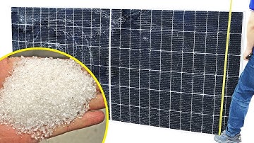 Solar Panel Waste Recycling | Automated PV Panel Disassembly Line