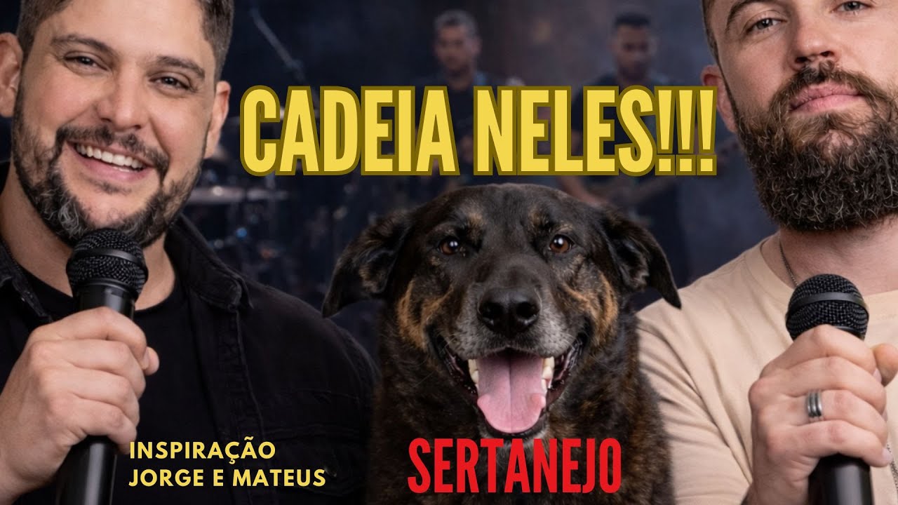 CADEIA NELES!!! | JUSTIÇA POR ORELHA 🐾 Música Sertaneja Inspiração Jorge e Mateus | Homenagem Orelha