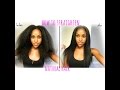 NATURAL HAIR | KINKY to STRAIGHT: My Flat Iron Routine!