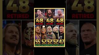 John Cena, Brock Lesnar, and AJ Styles Retired at 48 while Jericho, Mysterio, Edge, Christian, Randy