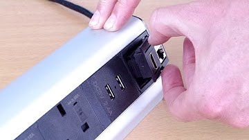 Interchangable HDMI and RJ45 modules for DPF44S3U2HL, DP14S2U2HLW and DP14S2ULGST