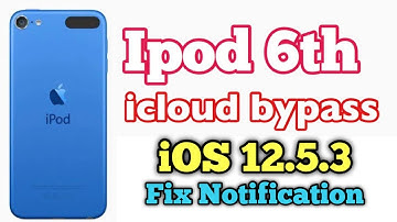 iPod touch 6th Generation iOS 12.5.3 iCloud Bypass FREE | New Tool Bypass iCloud | #BypassiCloud