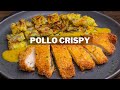 POLLO CRISPY! Una Clasica Tortilla de Papa y Salsa Curry Facil y Economico | Abelca