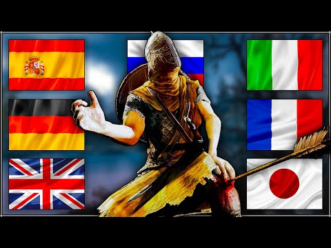 Skyrim ٠ «...Прострелили колено...»‎ на Разных Языках в Skyrim