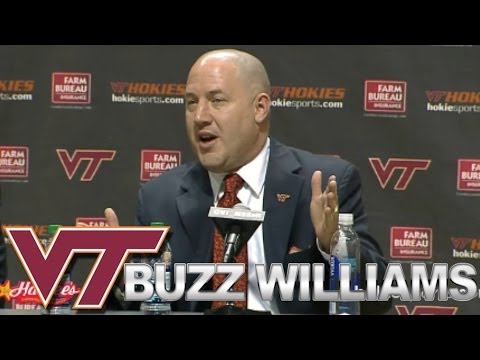 Virginia Tech Introduces Buzz Williams As New Head Basketball Coach -  YouTube