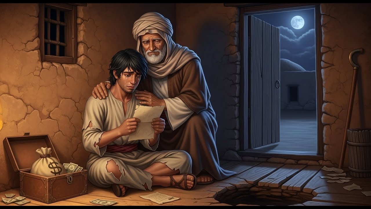 قصة#الفتى_اليتيم_وعمه_اللئيم و خريطة الصندوق المدفون الذي يكشف السر القديم