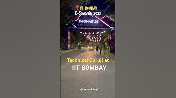 E-Summit IIT Bombay🔥 #iitbombay #ecell #technicalguruji #iit #jee #motivation #iitjee #trending
