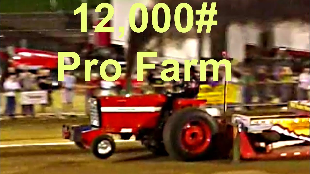 12,000 Pro Farm Tractor Pull ITPA YouTube