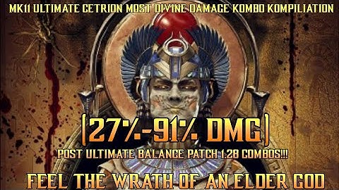 Mortal Kombat 11 Cetrion Highest Damage Combo Compilation
