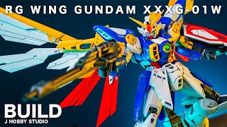 TV version Gundam W RG Wing Gundam / Build Gunpla