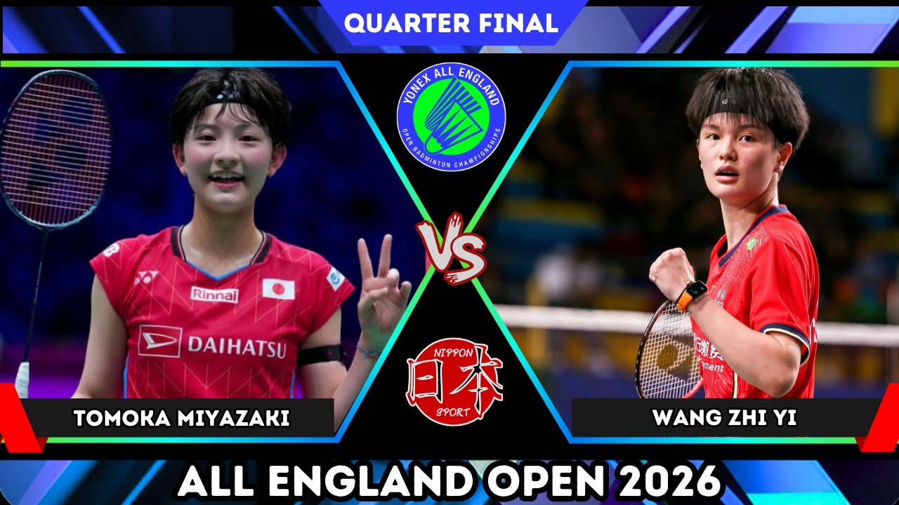 Tomoka MIYAZAKI (宮崎 友花) vs WANG Zhi Yi (CHN) | All England Open 2026 Badminton