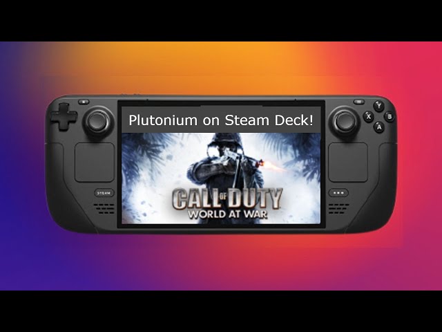 Steam Deck - Call of Duty WW2 Gameplay - SteamOS 