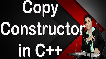 Copy Constructor in C++ in HINDI/ENGLISH by Sanjay Kumar Soni