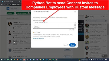 LinkedIn Bot in Python to Send Connect Invites to Company Employees