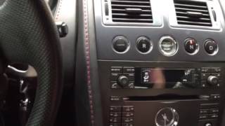 Aston Martin V8 Vantage Sportshift Controls