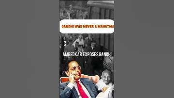 Ambedkar Exposes Gandhi #india #indian #ambedkar #jaibhim #tamil #hindi #telugu #malayalam #gandhi