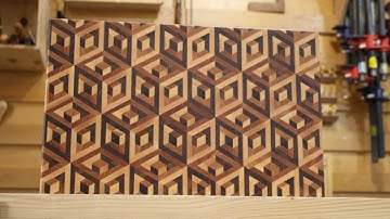 Mind-Blowing 3D Cutting Board: Cubes Within a Cube (Plans Available!)