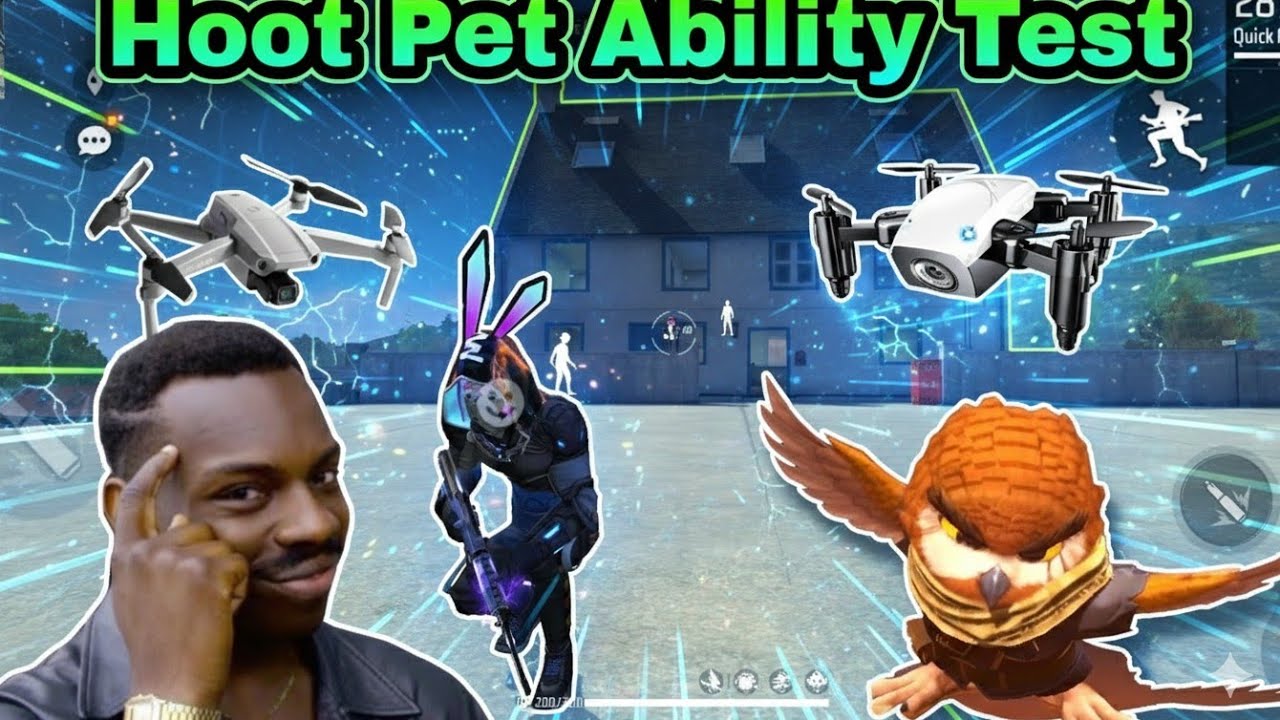 FF HOOT PET KI ABILITY KYA HAI😍 | HOOT PET SKILL IN FREE FIRE  | FREE FIRE OWL PET ABILITY