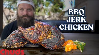 Juicy BBQ Jerk Chicken! | Chuds BBQ