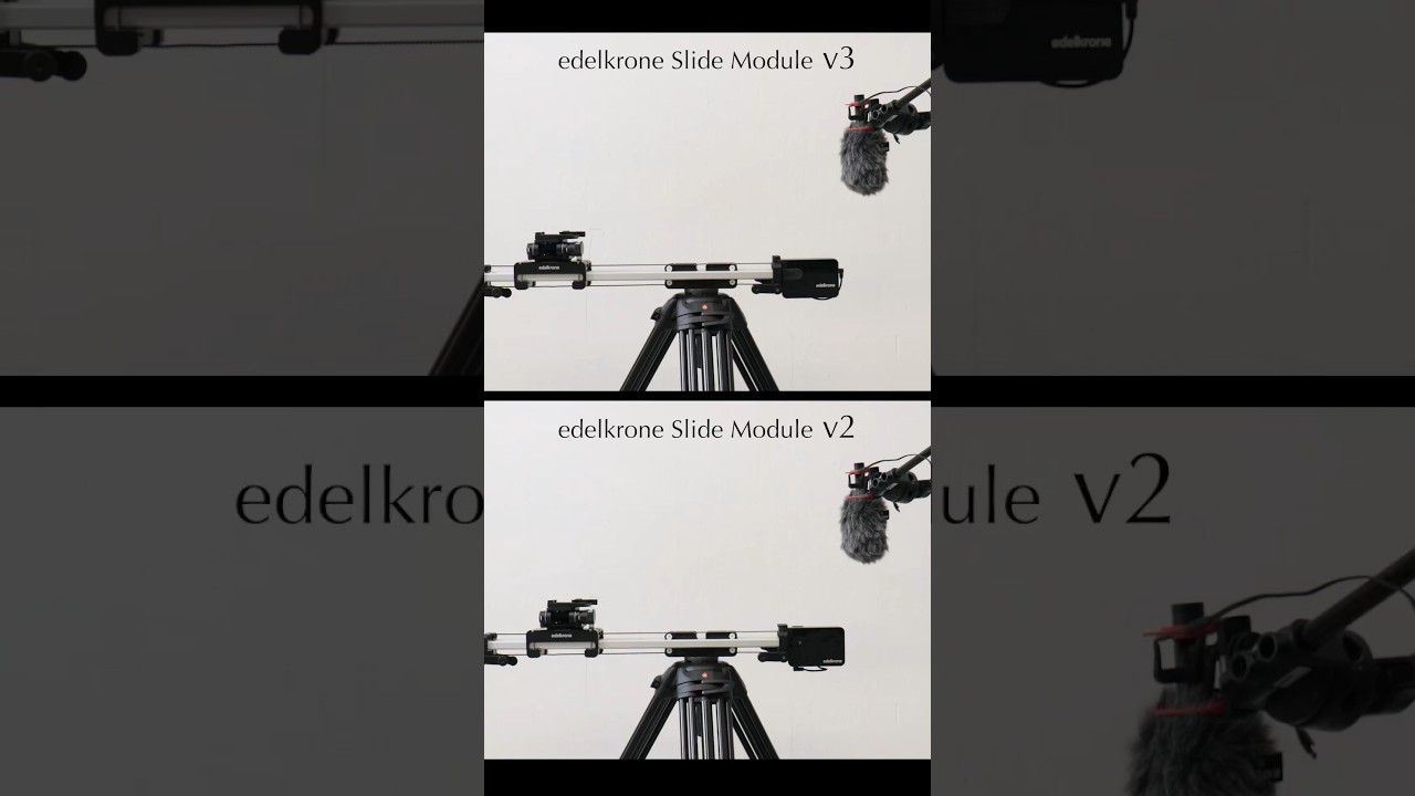 Edelkrone Slide Module V3 と V2 比較】エーデルクローン V2より静か
