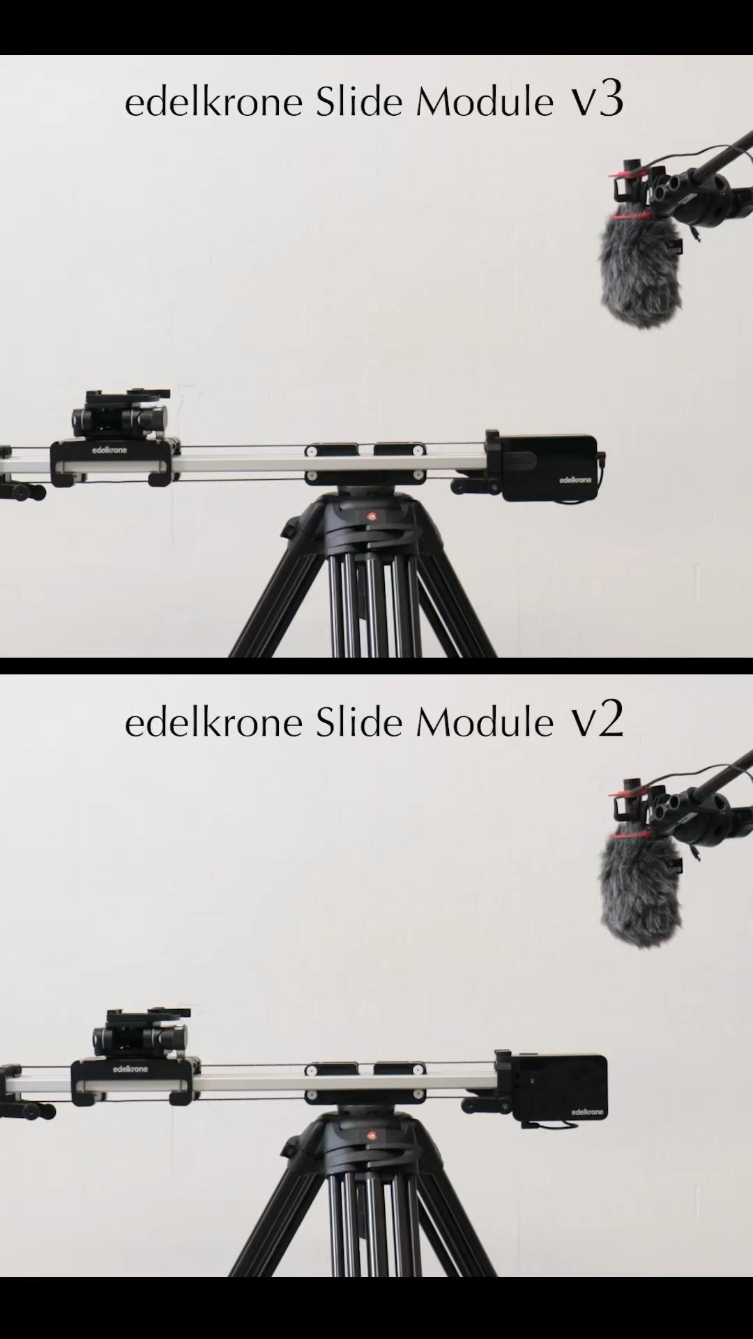 Edelkrone Slide Module V3 と V2 比較】エーデルクローン V2より静か