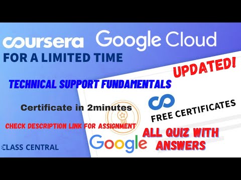 Technical Support Fundamentals,(week1-6) All Quiz Answers.#coursera #learning #quiz #mr #answers