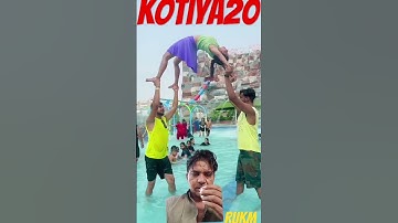 Thumbnail of kotiya20 #love #waterpark #flip #army #funny #bollywood #song #bollywoodsongs