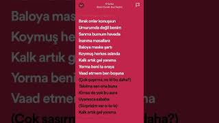 ECE SEÇKİN ‘O LA LA’ ŞARKI SÖZLERİ ✨#eceseçkin #olala #şarkı #şarkısözleri #lyrics #lyricvideo #song Resimi