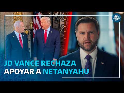 JD Vance toma distancia de Trump y evita apoyar la reelección de Netanyahu en Israel