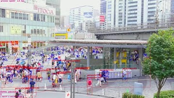 YOLO-V3 & OpticalFlow on Jetson Xavier