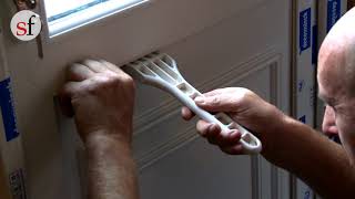 How to toe and heel a door