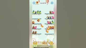 Bird Sort Color Puzzle Game | Level 13